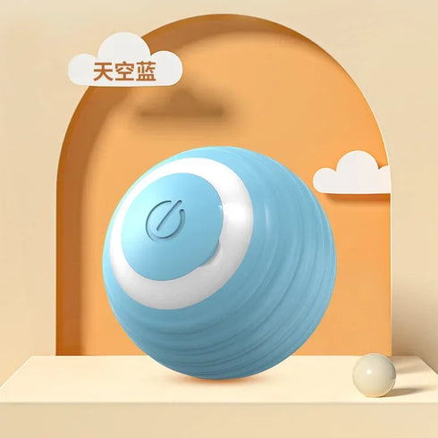 Smart Interactive Rolling Ball for Cats – Electronic Indoor Toy